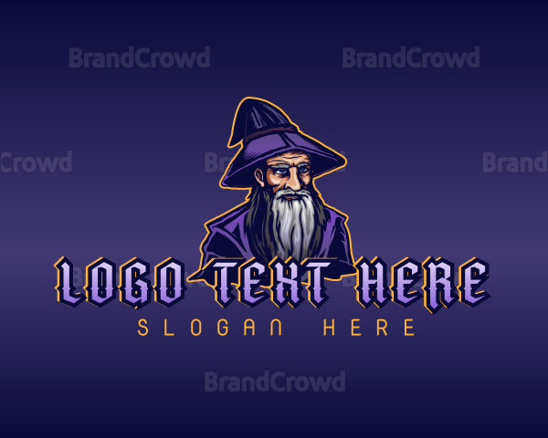 Wizard Magician Sorcerer Logo