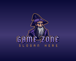 Wizard Magician Sorcerer logo design