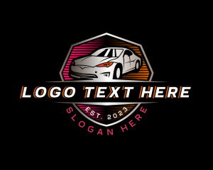 Automobile Car Racing Logo