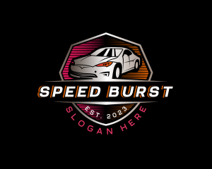 Automobile Car Racing Logo