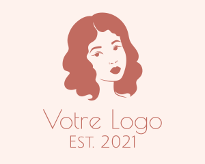 Hair Salon - Beauty Woman Hairdresser logo design