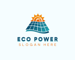 Renewable - Solar Panel Renewable logo design