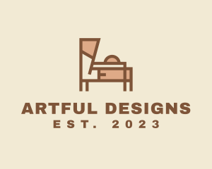 Vanity Table Furniture  logo design