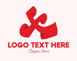 Letter X - Red Letter X logo design