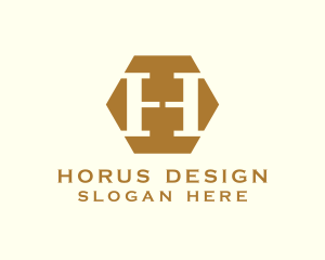 Elegant Luxury Brand Letter H logo design