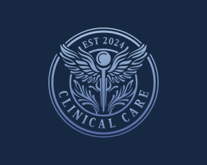 Caduceus Medical Clinic logo design