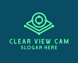 Webcam - Digital Surveillance Camera logo design