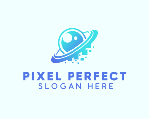 Eye Pixel Technology logo design