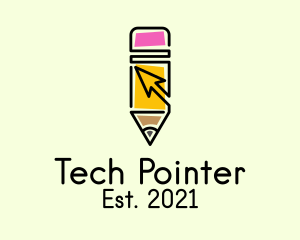 Pointer - Pencil Mouse Pointer logo design