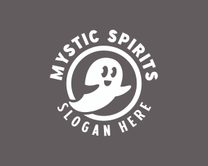 Spirit Spooky Ghost logo design