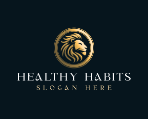 Luxury Lion Crest Logo