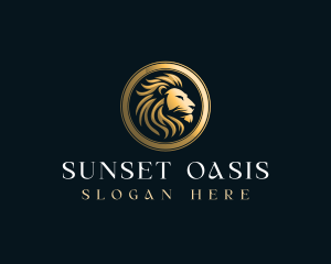 Luxury Lion Crest Logo