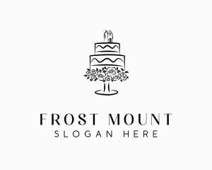 Wedding Catering Cake logo design