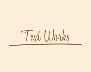 Text - Coffee Fancy Text logo design