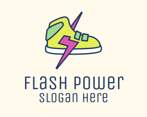 Lightning - Lightning Bolt Sneakers logo design