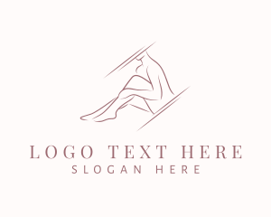 Lust - Flawless Woman Body logo design