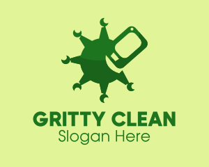 Dirty - Mobile Phone Virus logo design