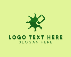 Cellphone - Mobile Phone Virus logo design