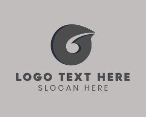 Swoosh - Tech Business Letter G logo design