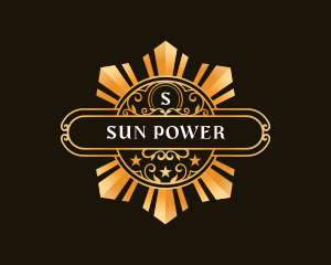 Premium Philippines Sun  logo design