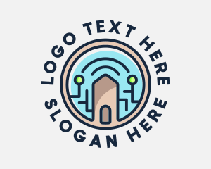 Housing - Digital Tech House logo design