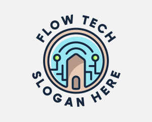 Digital Tech House  logo design