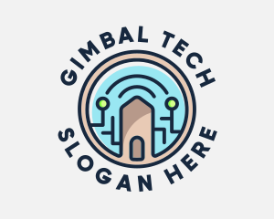 Digital Tech House  logo design