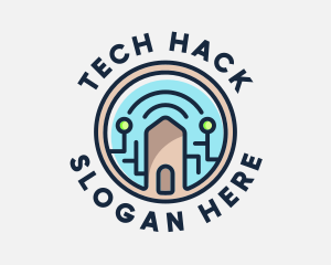 Digital Tech House  logo design