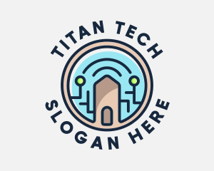 Digital Tech House  logo design