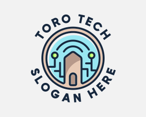 Digital Tech House  logo design