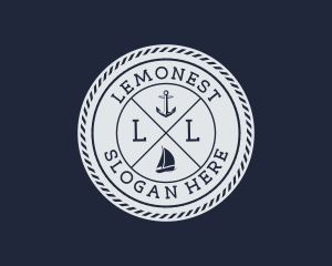 Marine - Nautical Marine Sailboat logo design