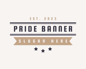 Retro Boutique Banner logo design