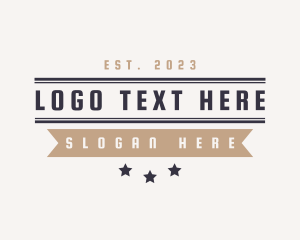 Company - Retro Boutique Banner logo design