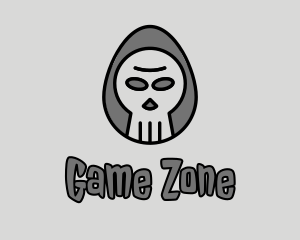 Gray Skull Egg  logo design