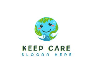 Planet Eco Care logo design