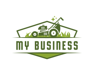 Yard - Grass Mower Farm logo design