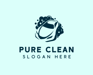 Car Wash Detergent Soap logo design