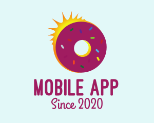 Bread - Sweet Donut Sun logo design