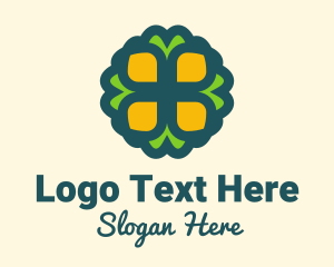 Botanical Floral Leaf  Logo