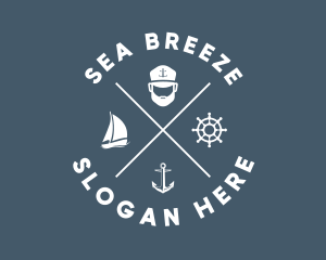Sailor - Seafarer Maritime Sailor logo design