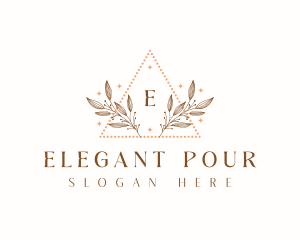 Elegant Floral Boutique logo design