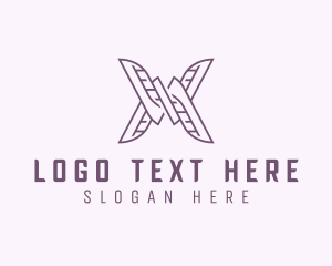 Roman Numeral - Generic Business Letter X logo design