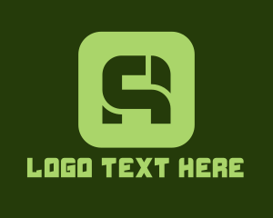 Digital Application  Letter S logo design