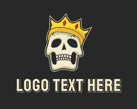 Hip Hop - Regal Skull Mascot logo design