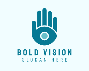 Eye Hand Optometrist logo design