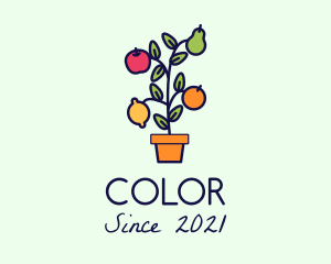 Tropical - Organic Fruit Harvest logo design