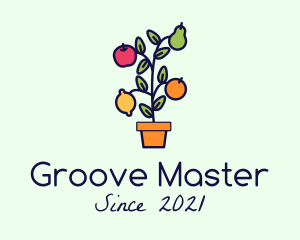 Farmers Market - Organic Fruit Harvest logo design
