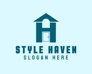 Shelter - Residential Housing Letter H logo design