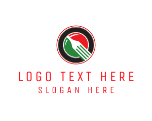 Milan - Italian Fork Restaurant logo design