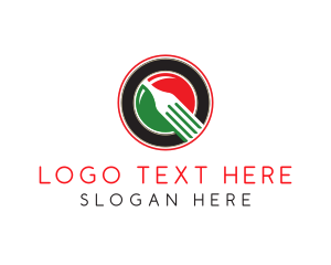 Food Blog - Italian Fork Restaurant logo design